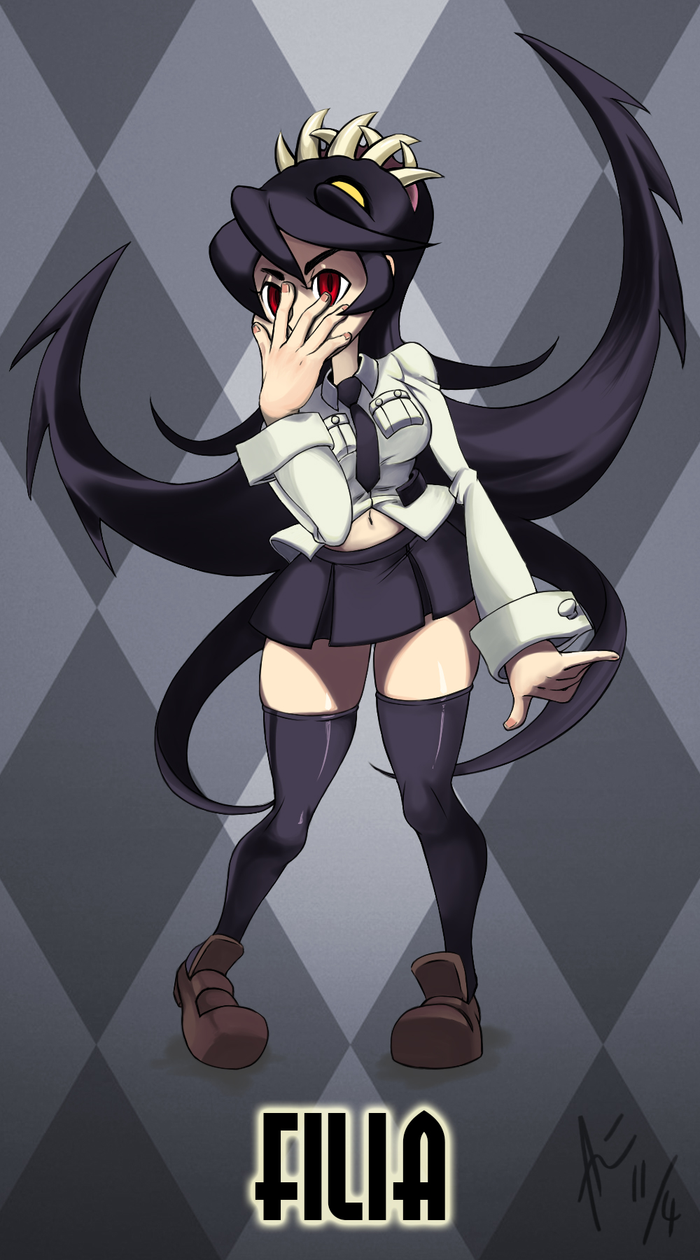 Filia from Skullgirls