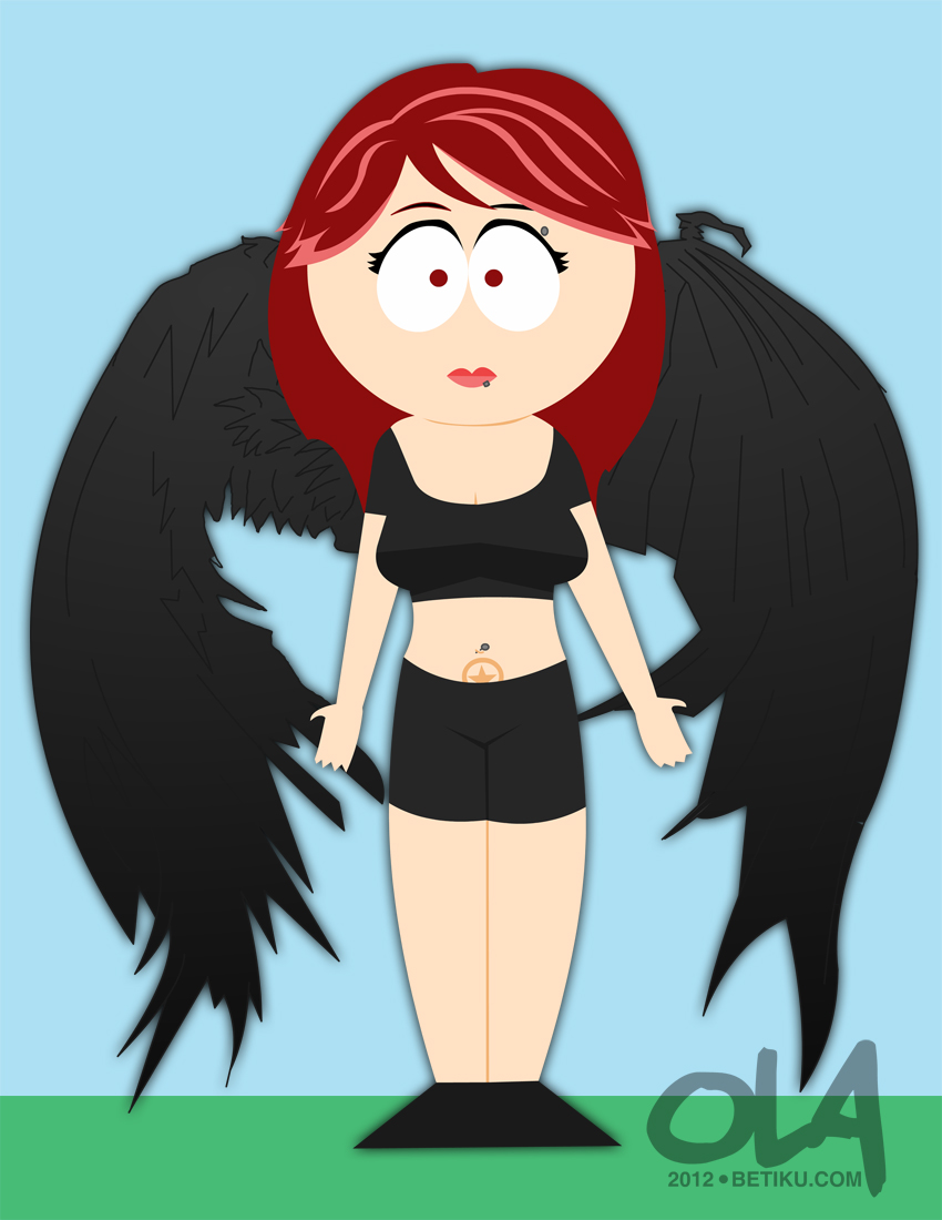 Demonika Demonika Animated South Park Style by arttron on DeviantArt