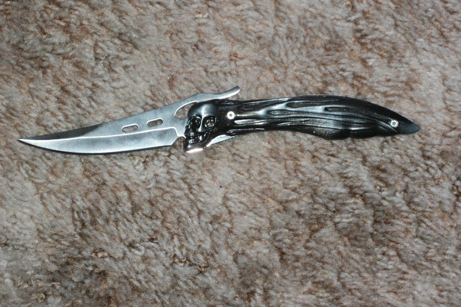 Ghost Rider Sharp Trailing Point Knife by DevastatenDawg on DeviantArt