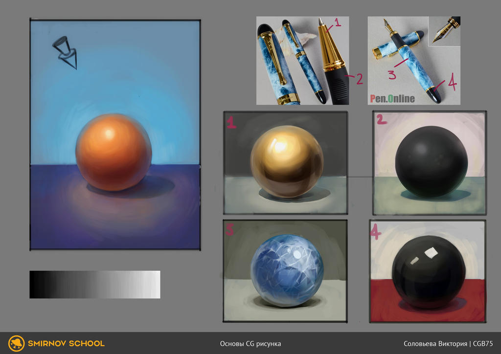 Material study by NopeXKot on DeviantArt