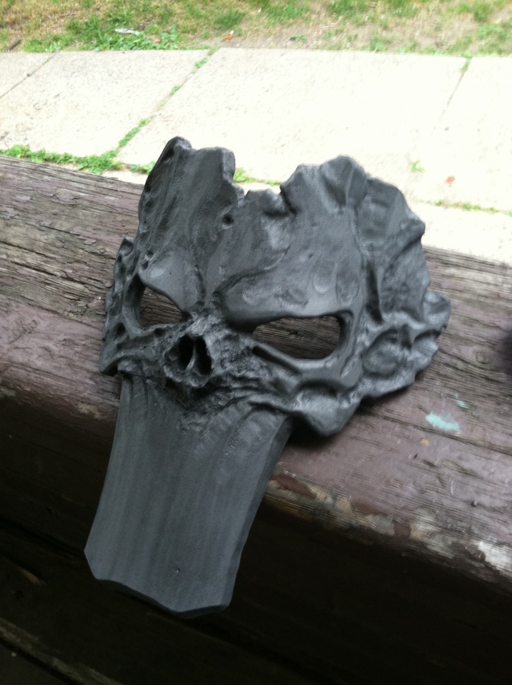 Death's Mask from Darksiders II WIP pre paint