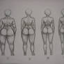 female body types doodle