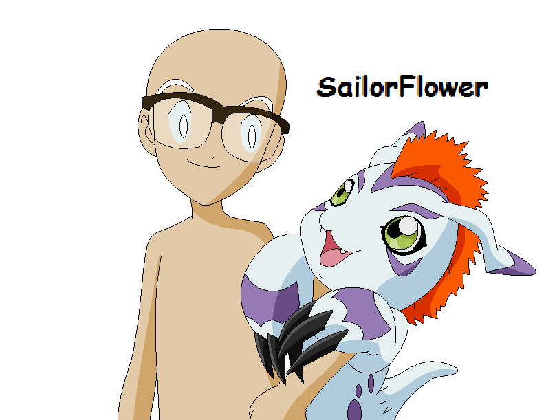 Digimon Base - Gomamon N You by SailorFlower on DeviantArt