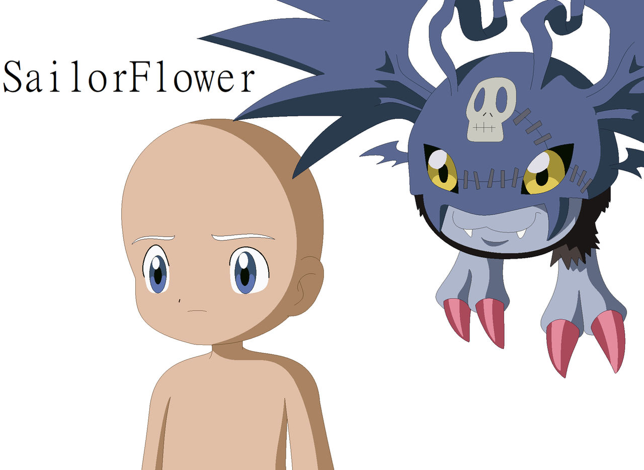 Digimon Base - DemiDevimon N you by SailorFlower on DeviantArt