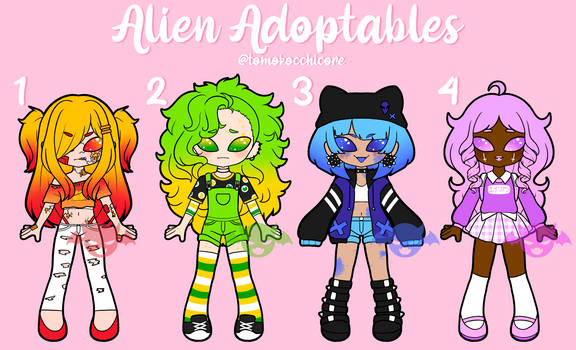 Aliens - Chibi Adoptables #1 - OPEN