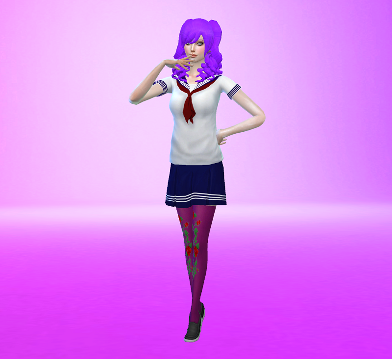 Yandere Simulator to The Sims 4: Kizana's Hair. 