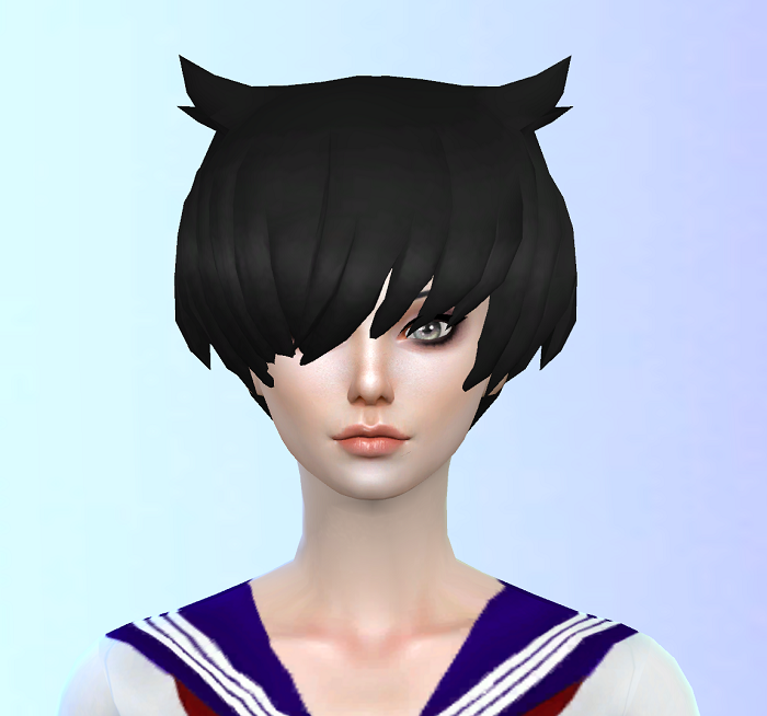 The Sims Resource - Yume - Yuno hair