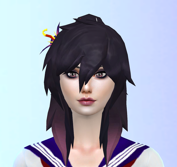 Yandere Simulator to The Sims 4: Clair Hairstyle