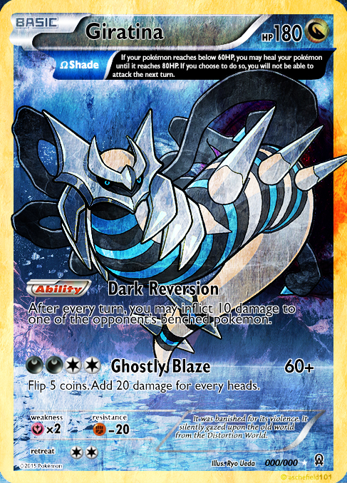 Shiny Giratina by LVSatix on DeviantArt