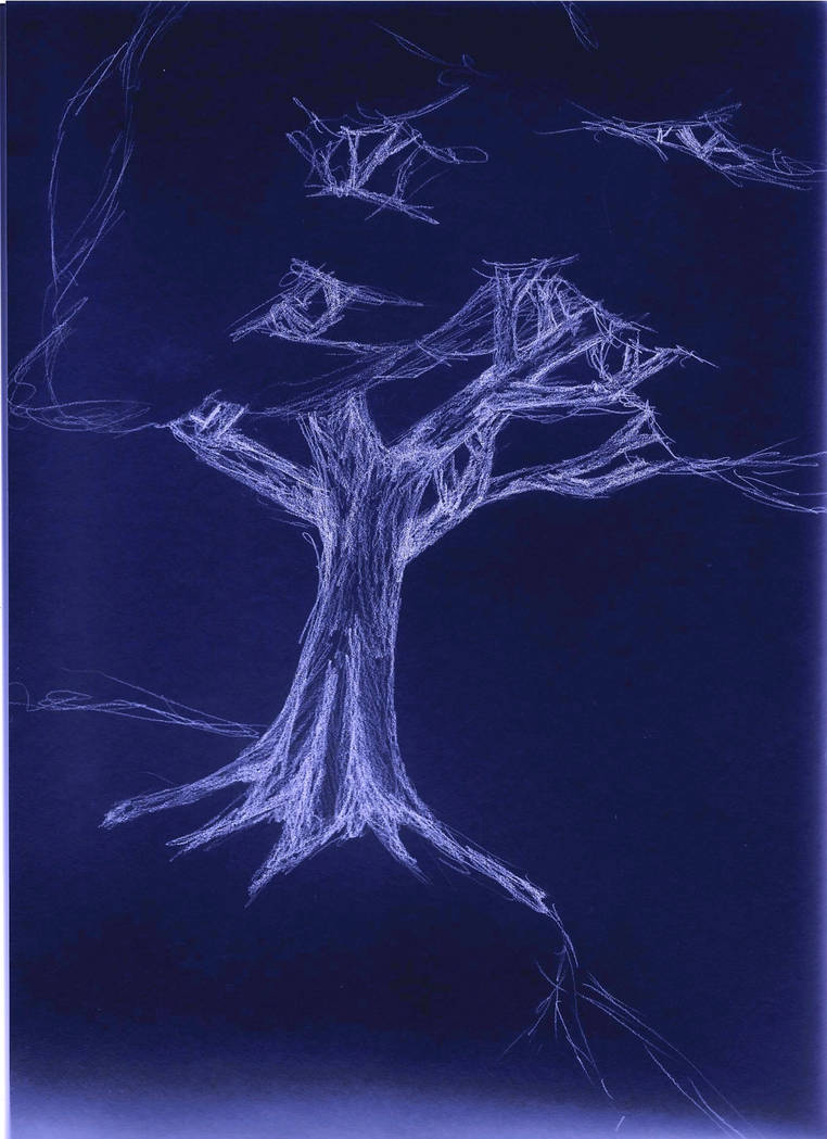 Negative tree by mintyfresh35 on DeviantArt