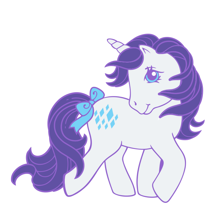 Mlp G1 Rearing Mlp G1 Rarity