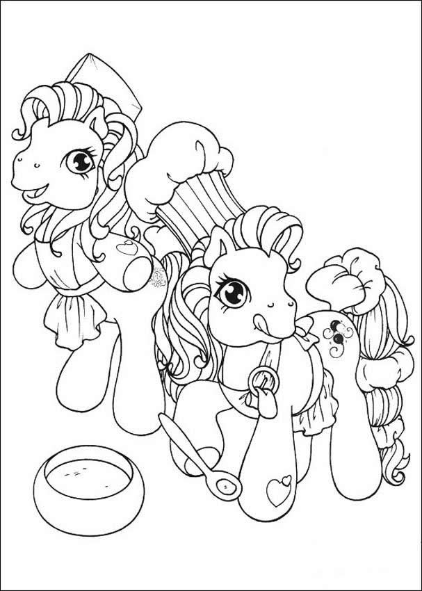 my little pony g3 coloring pages