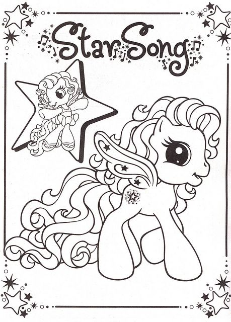 my little pony g3 coloring pages