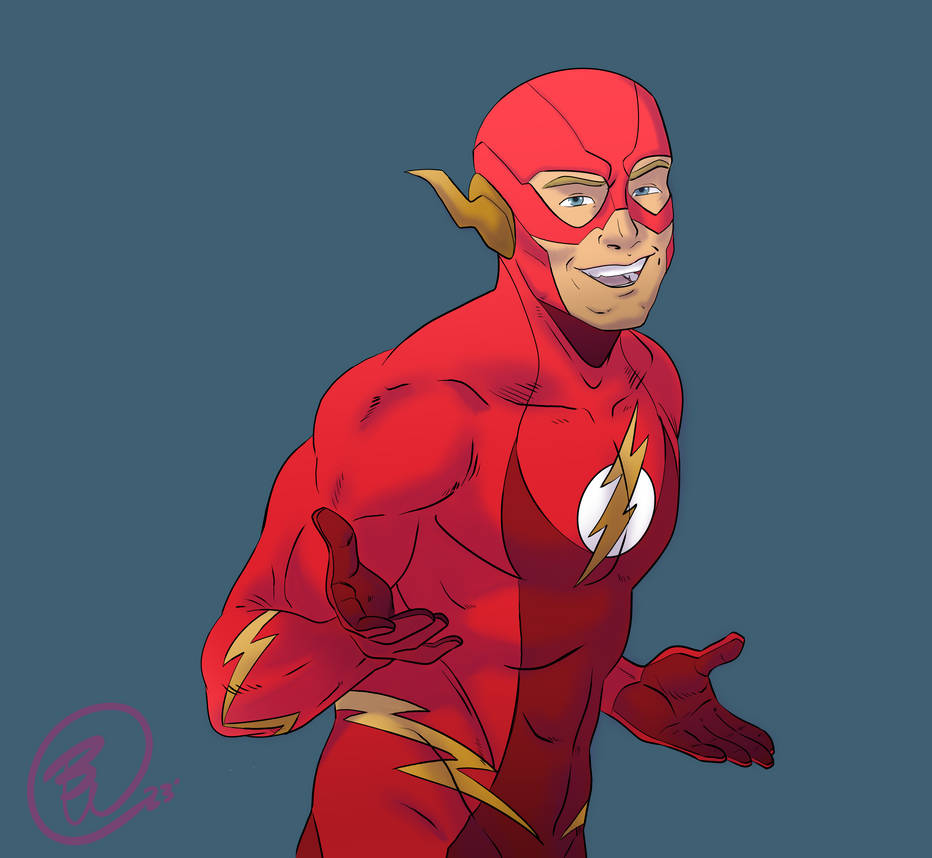 Flash Shrugged by WallaceBrandonD on DeviantArt