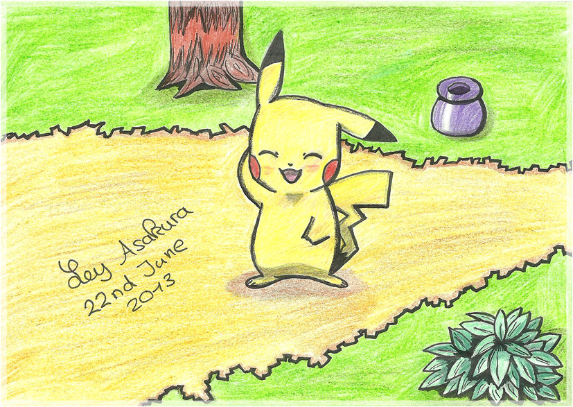 Pikachu Fan Art by LeyAsakura on DeviantArt