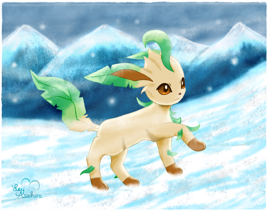 Searching for Glaceon [Fan Art]