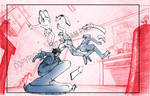 Storyboard panel- jump by inisipis