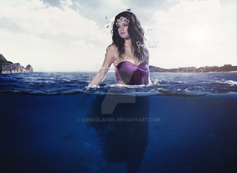 Giant Selena Gomez, manipulation