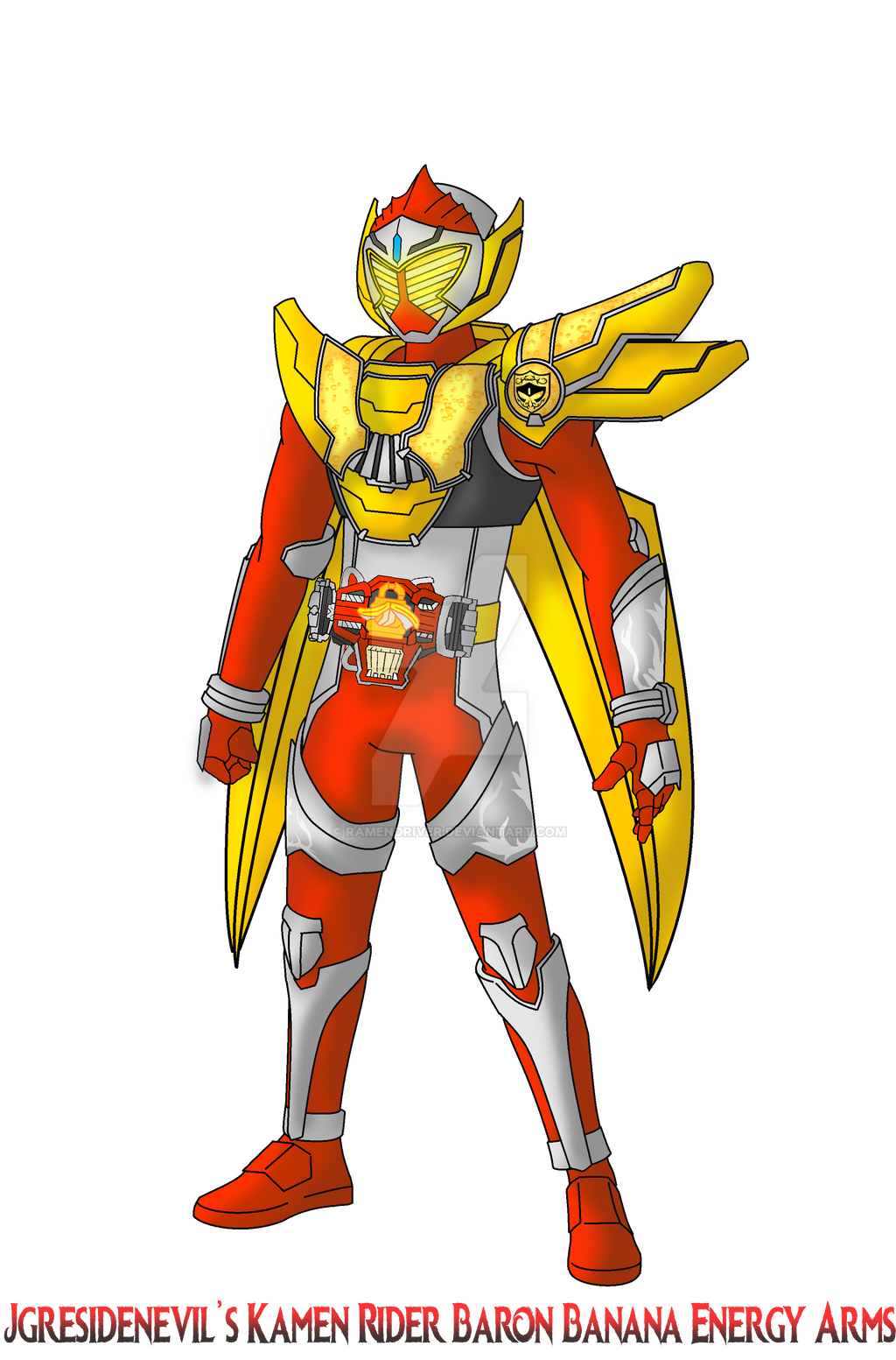COMMISSION: Kamen Rider Baron - Banana Energy Arms