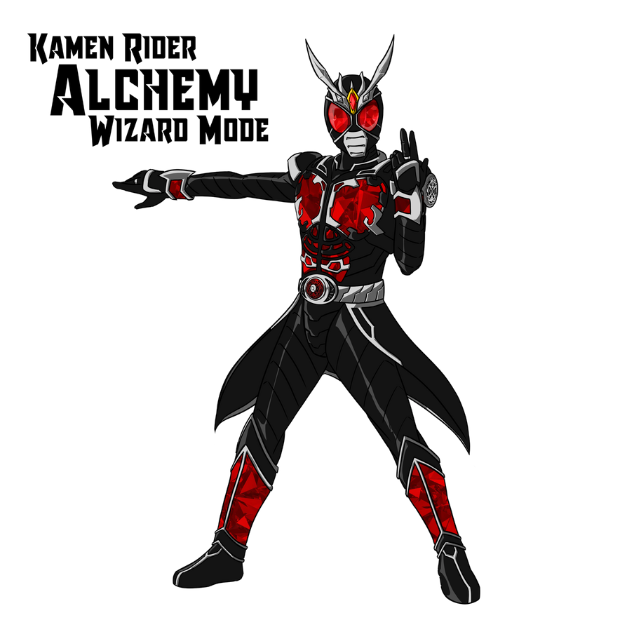 April Rider Alchemy COMM: Kamen Rider Alchemy - Wizard Mode by RamenDriver on DeviantArt