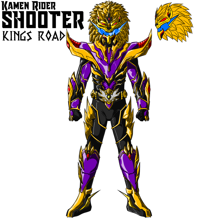 Kamen Rider Roda COMM : Kamen Rider Shooter - Kings Road by RamenDriver on DeviantArt