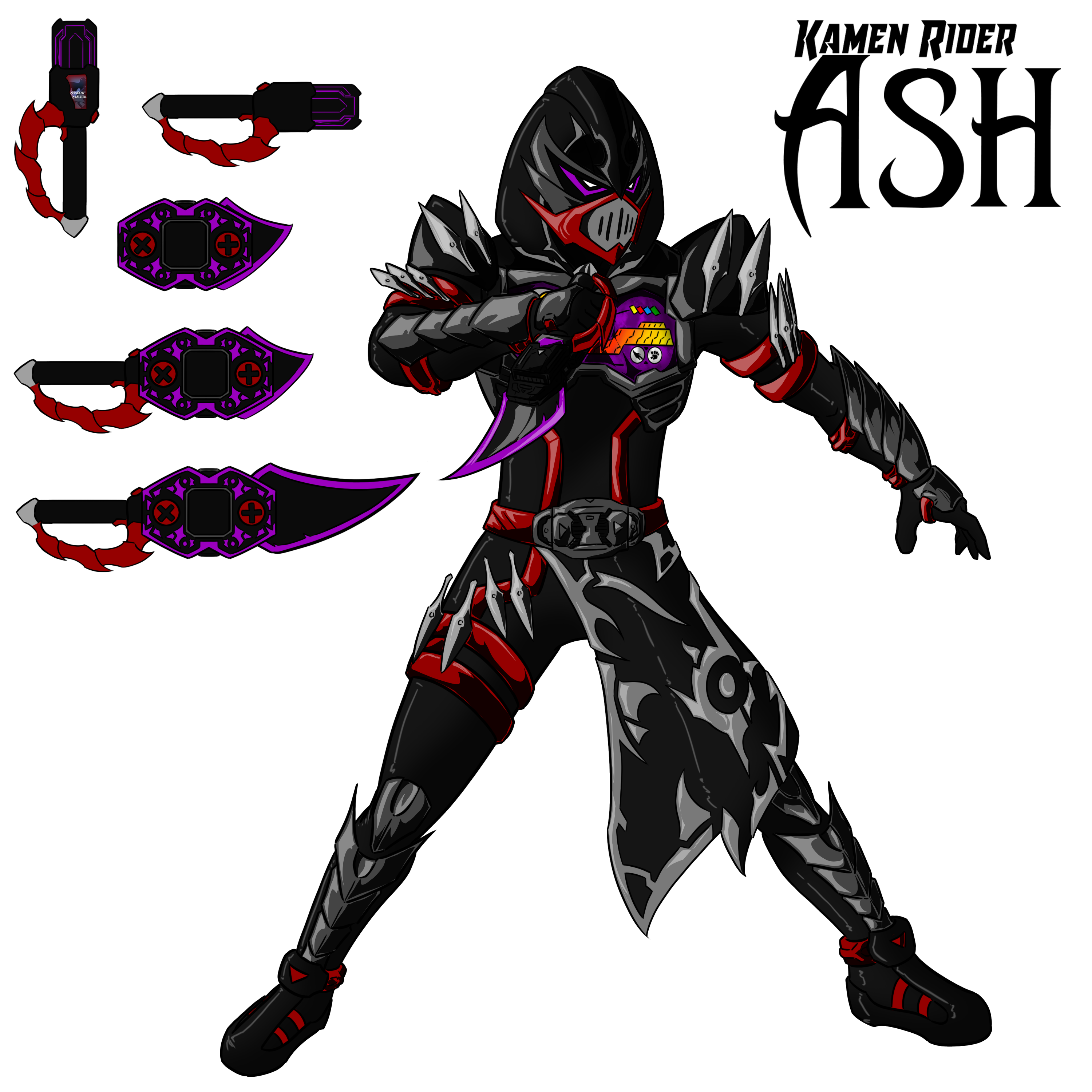 COMM : Kamen Rider Ash by RamenDriver on DeviantArt