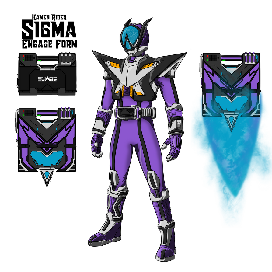 COMM : Kamen Rider Sigma - Engage Form by RamenDriver on DeviantArt