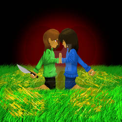 Chara and Frisk