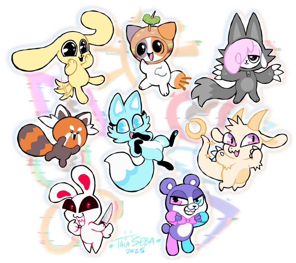 Chikn Nuggit and Friends by TalaSeba on DeviantArt