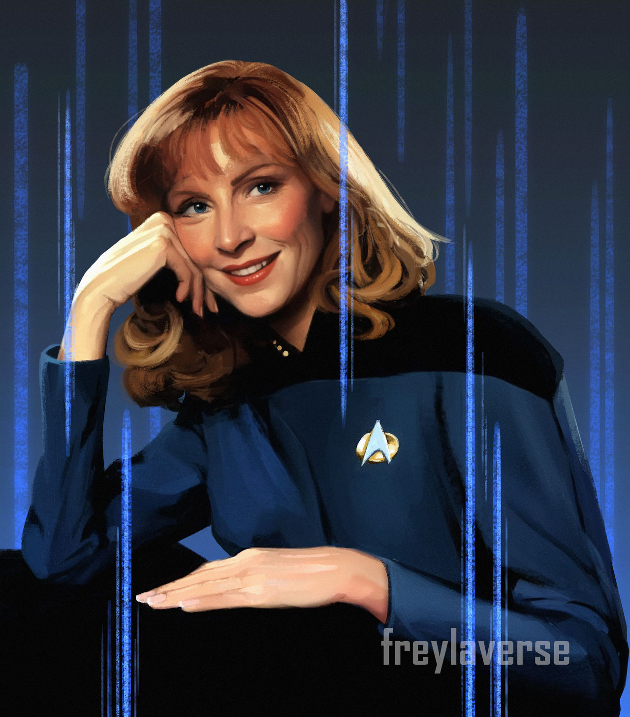 Beverly Crusher by freylaverse on DeviantArt