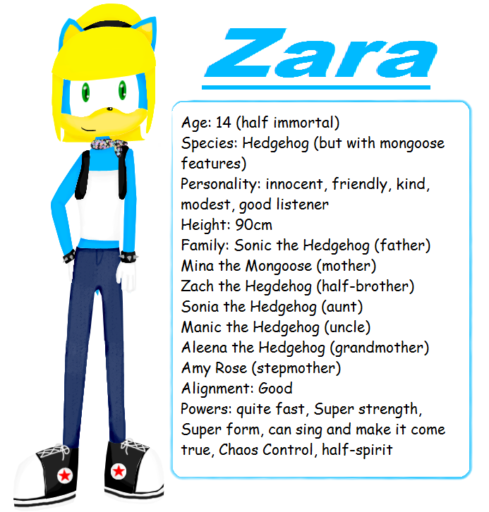 Zara the Hedgehog