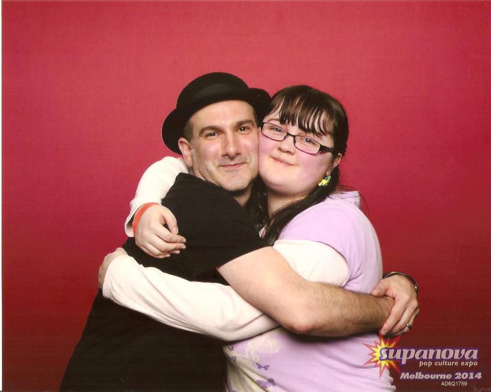 Me and Eric Stuart Melbourne Supanova 2014