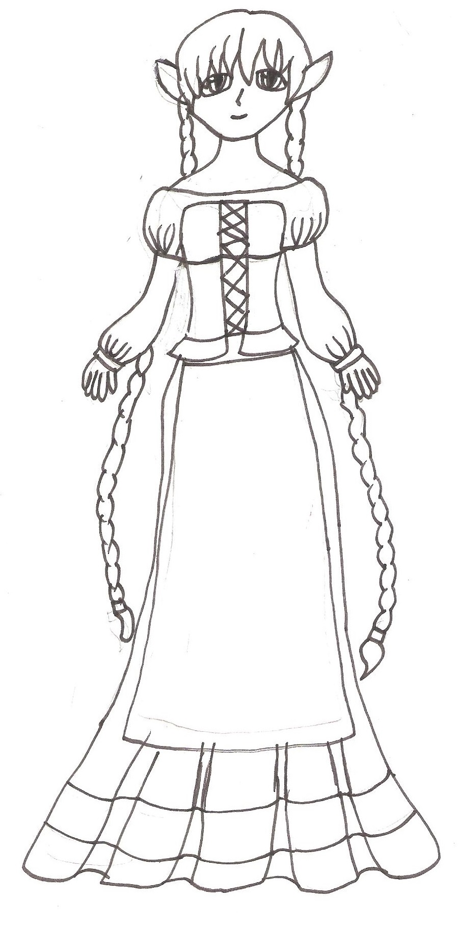 OC Diana's slave dress redesign 30.NOV.2014