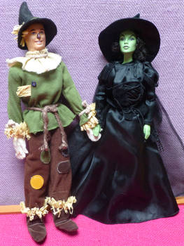 Witched Witch and 75th Annivesary Scarecrow Barbie