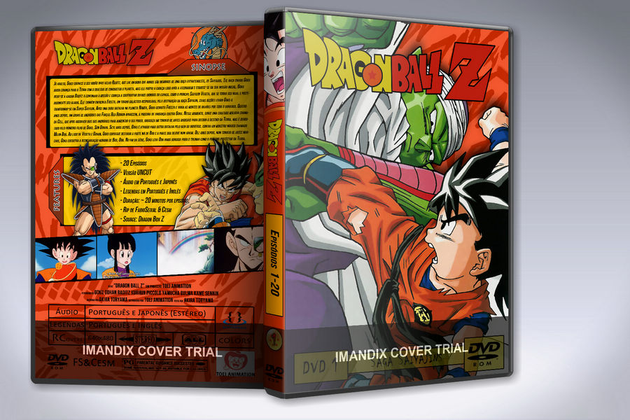 Dragon Ball Z DVD Cover 1 by RafaDBZporto on DeviantArt