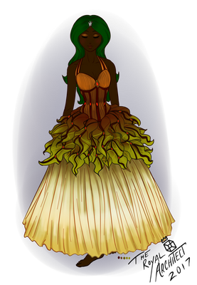 [Commission]- Princess Cedar's Ballgown