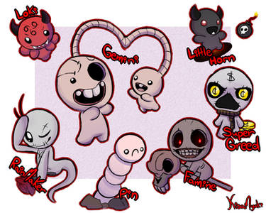 Binding of Isaac Bosses