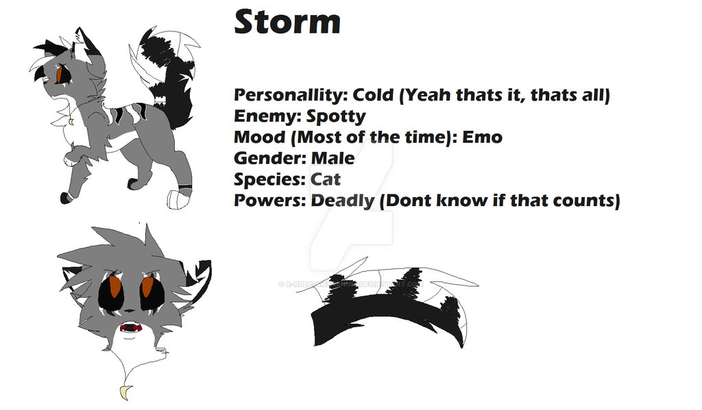 Storm Reference Sheet by A-Rude-Awakening on DeviantArt