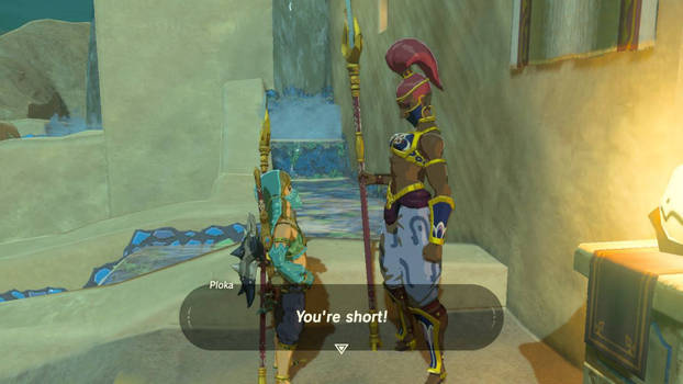 You're short!