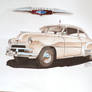 1951 Chevrolet Drawing