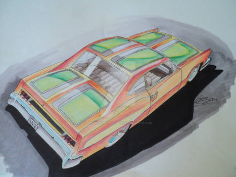 Lowrider drawing