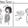 What Aidan Turner is...