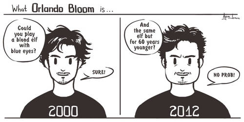 What Orlando Bloom is...