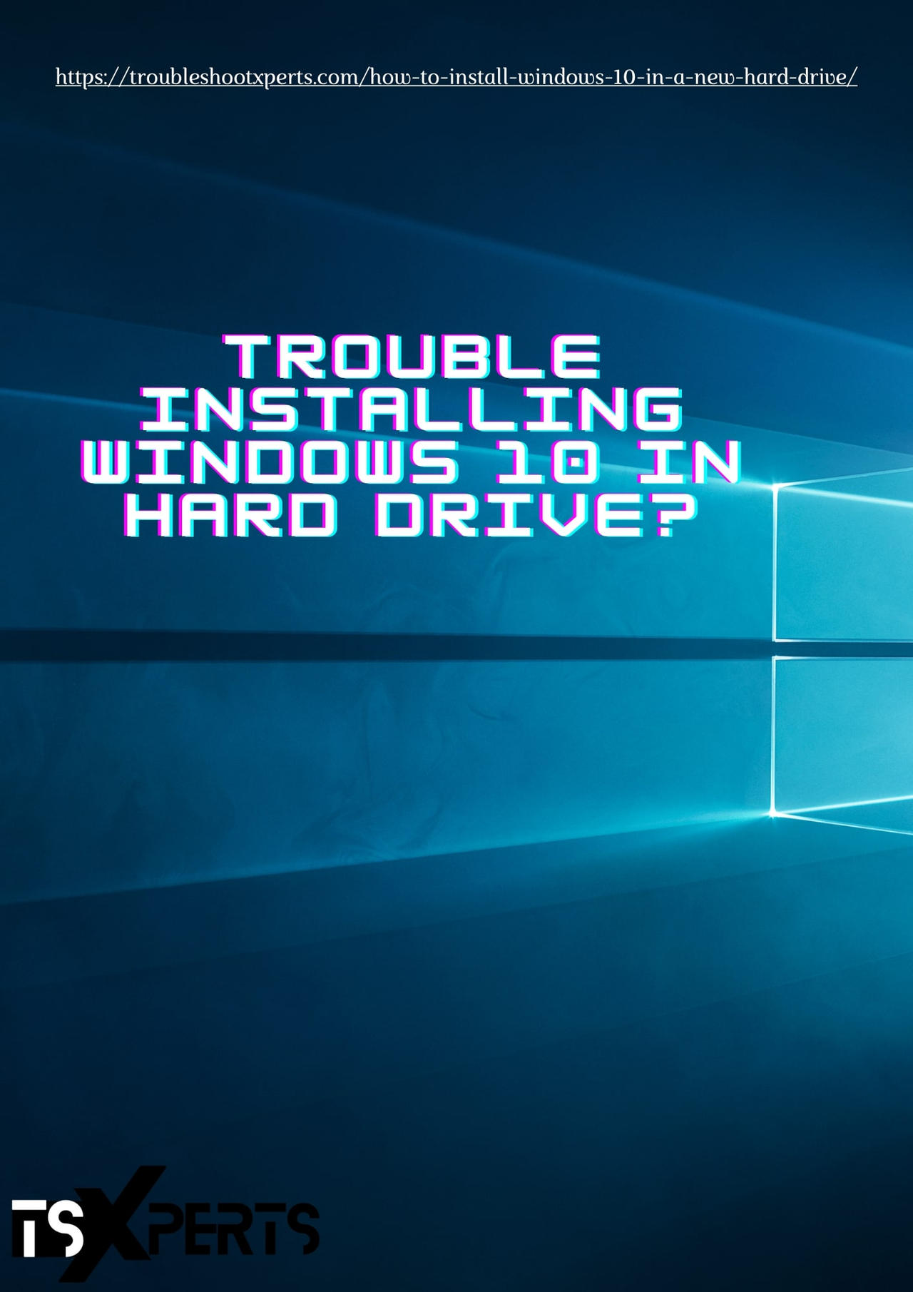 How to Install Windows 15 in a New Hard Drive? by