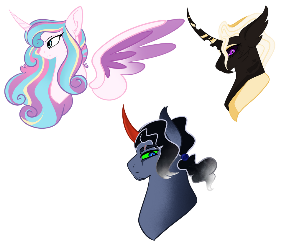 Mlp Former Rulers Paradox Verse: Future Rulers of Equestria by NightLight2005MLP on ...