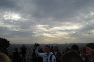 view from sacre coeur