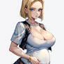 Pregnant Android-18