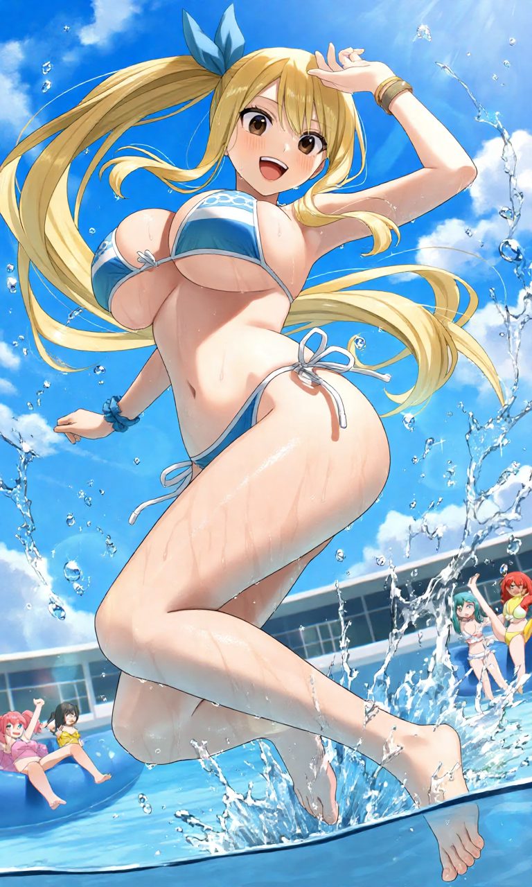 Fairy tail beach day