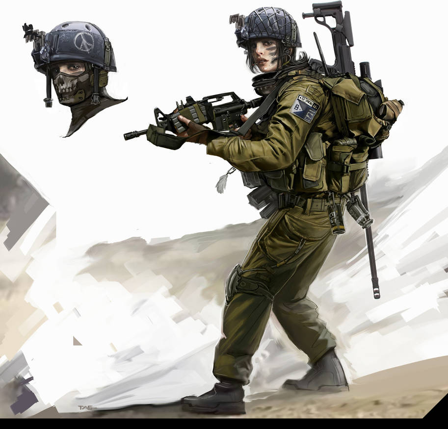 Cod Israel Skin Female Israeli Soldier (COD: Ghosts) by CaptainJuan279 on DeviantArt