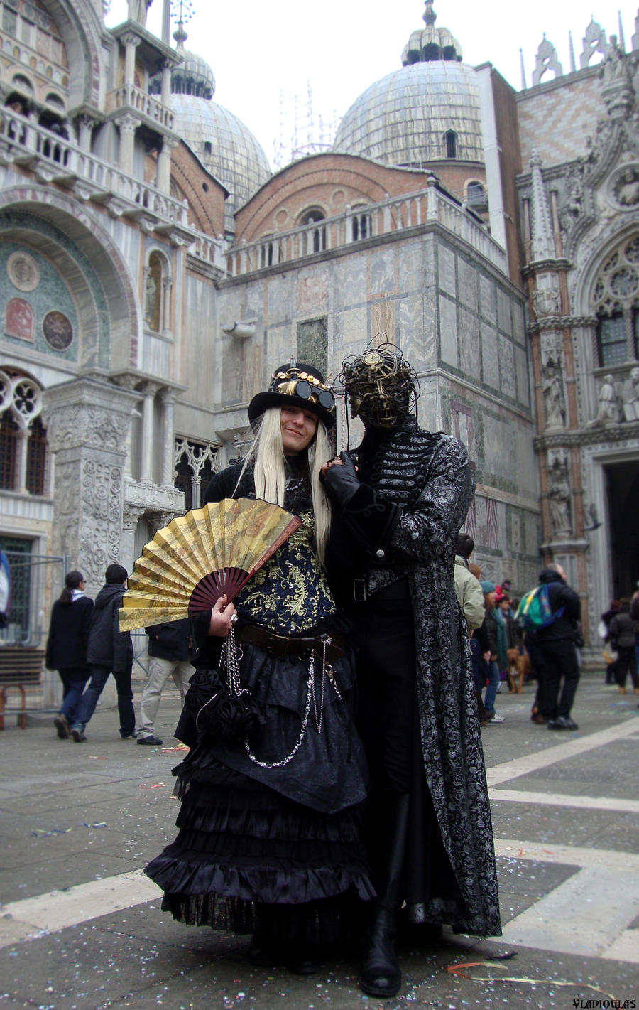 Steampunk couple